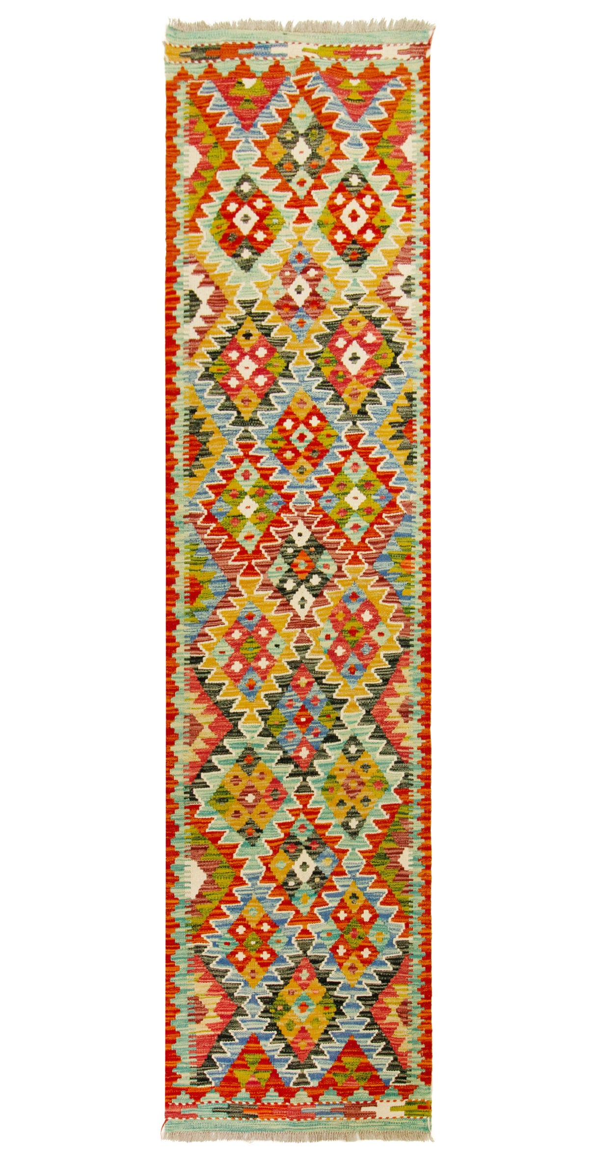 Kilim Afgano | 231 x 64 cm