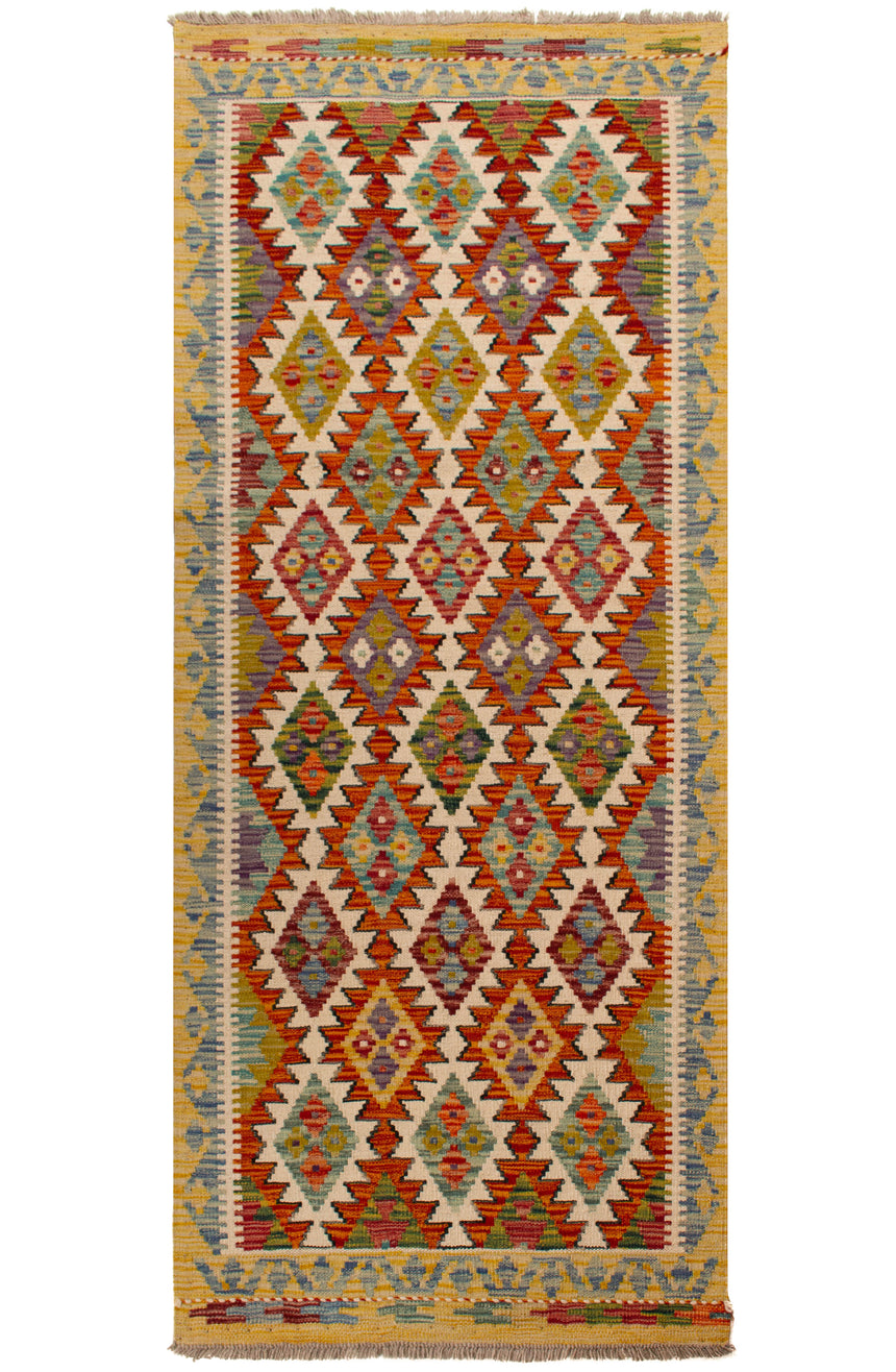 Kilim Afgano | 195 x 81 cm