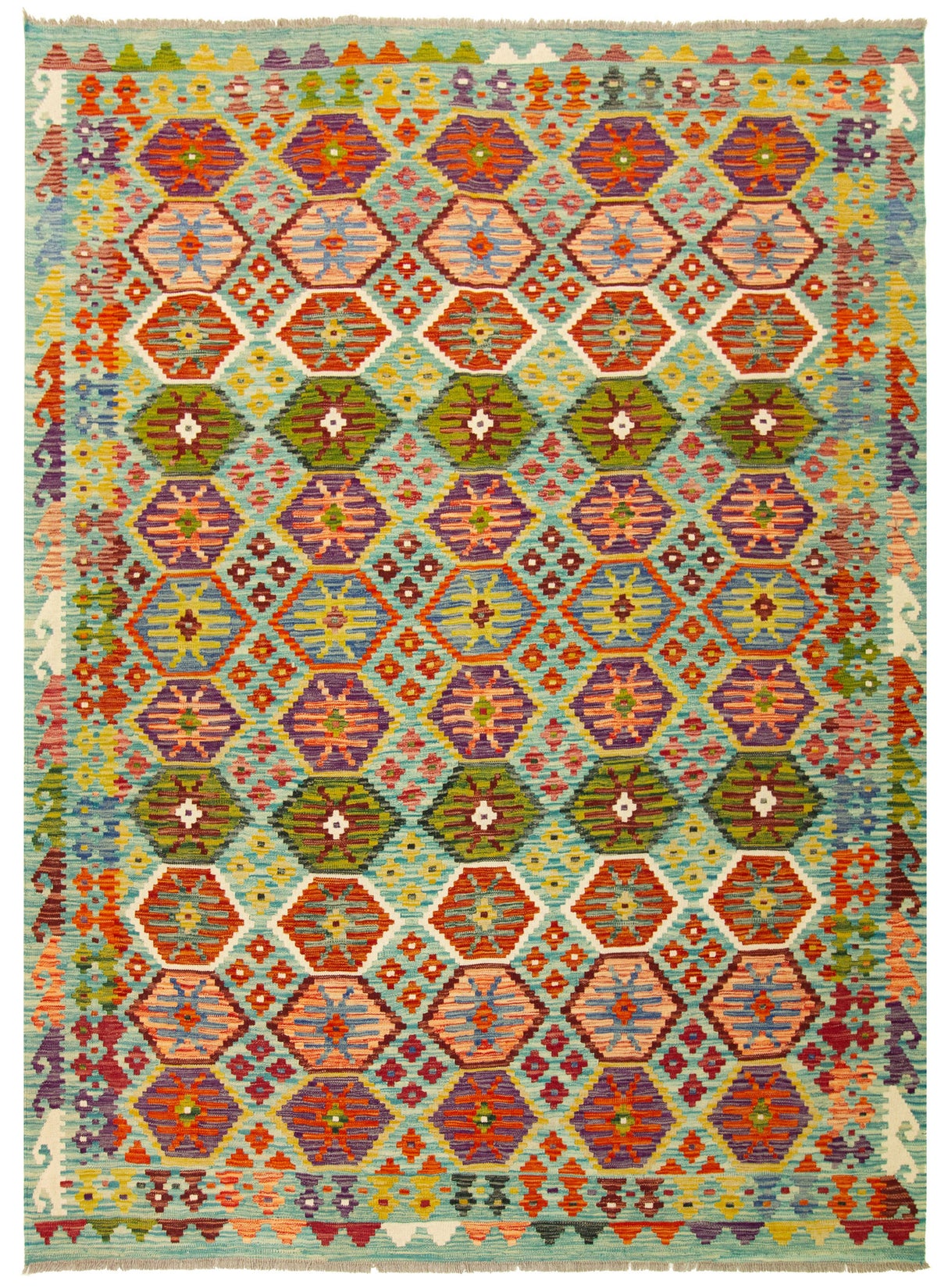 Kilim Afgano | 248 x 203 cm