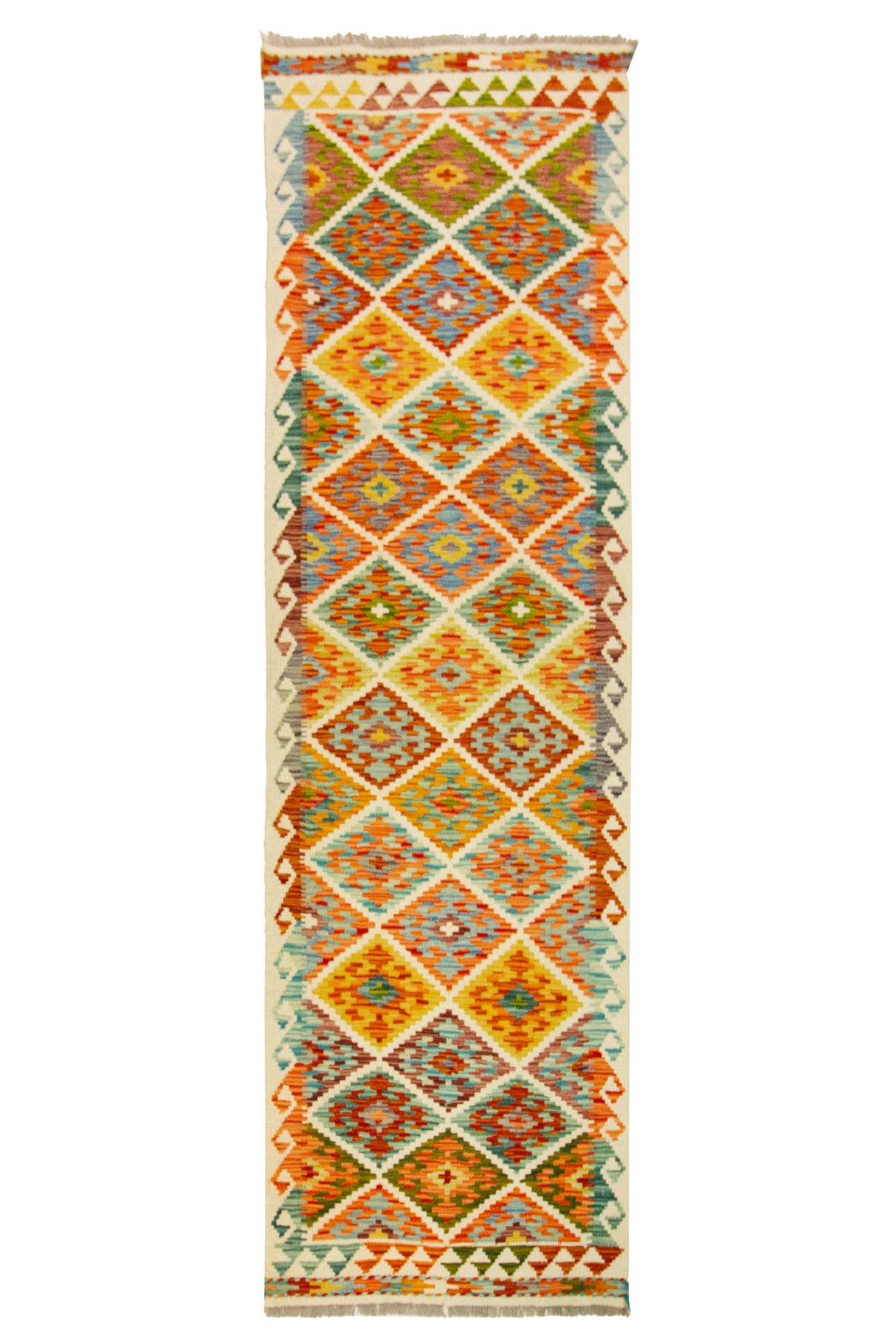Kilim Afgano | 248 x 82 cm