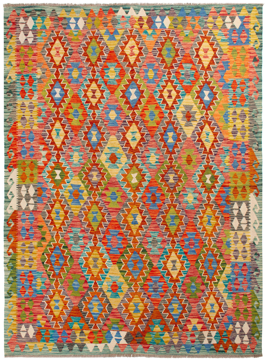 Kilim Afgano | 251 x 201 cm