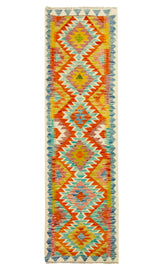 Kilim Afgano | 208 x 62 cm
