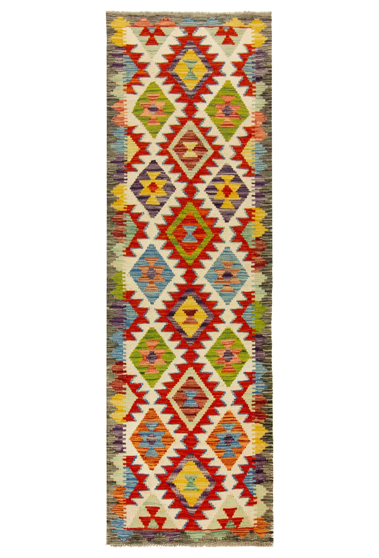 Kilim Afgano | 196 x 63 cm