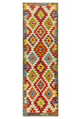 Kilim Afgano | 196 x 63 cm