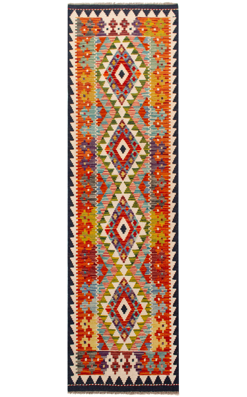 Kilim Afgano | 194 x 62 cm