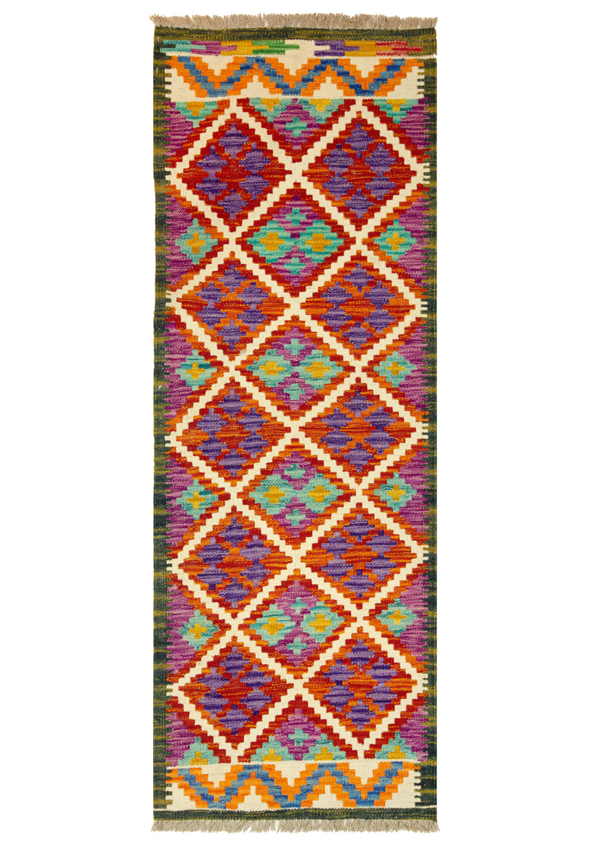 Kilim Afgano | 142 x 51 cm