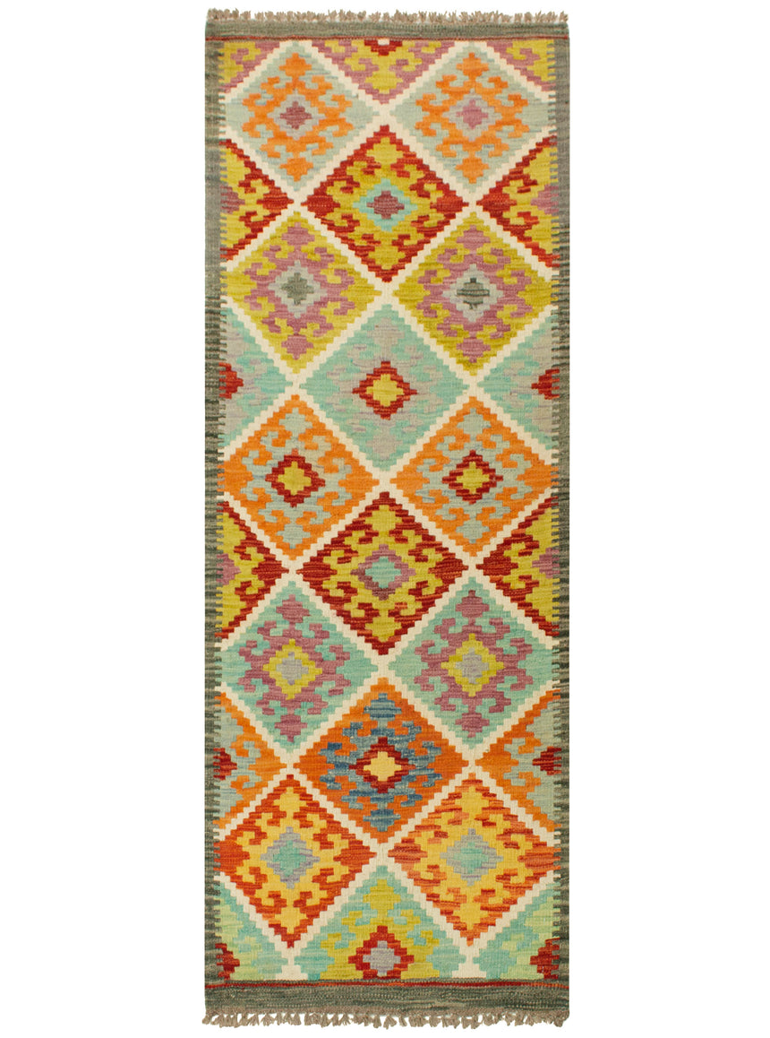 Kilim Afghan | 201 x 76 cm