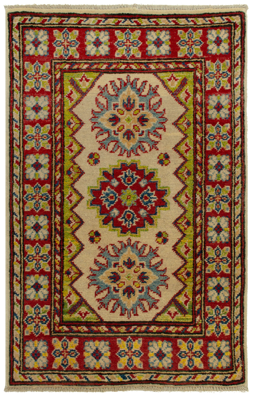 Alfombra Kazak | 94 x 60 cm