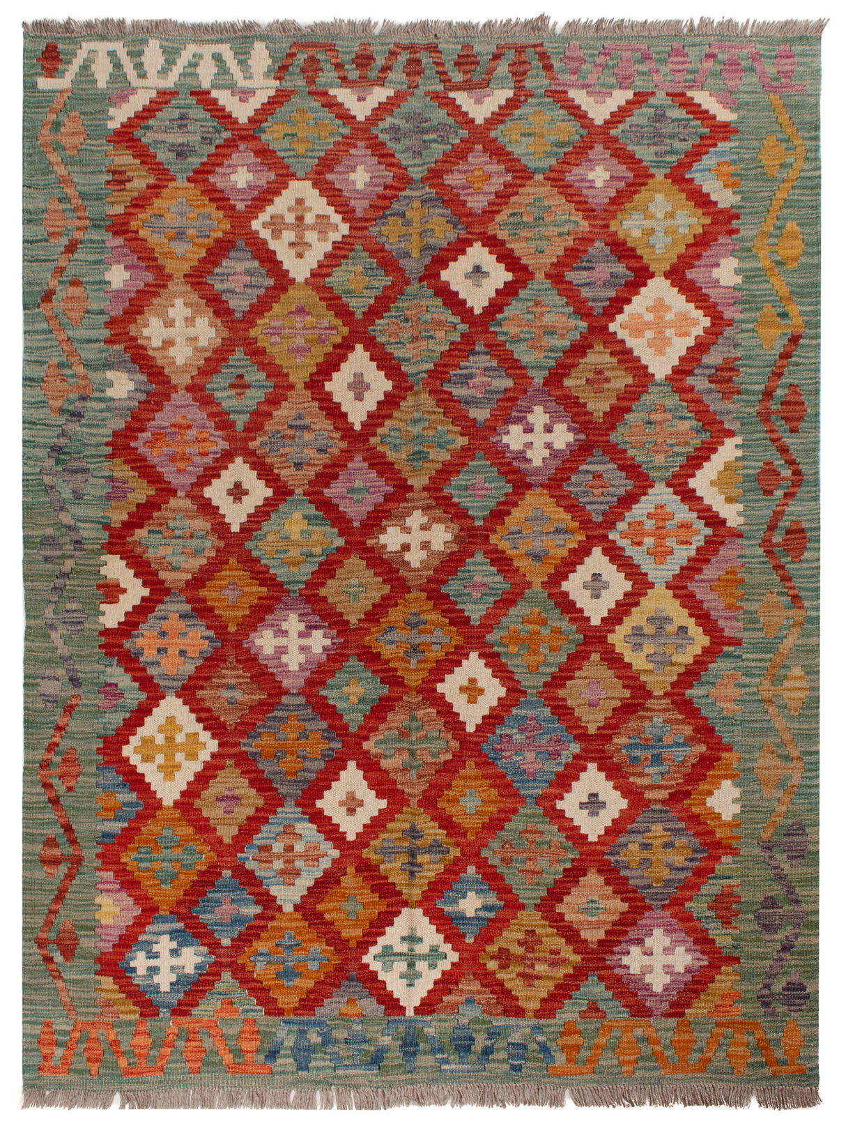 Kilim afegão | 168x130cm