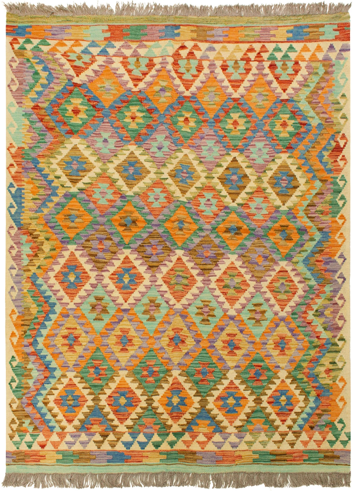 Kilim Afghan | 199 x 154 cm