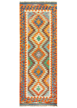 Kilim Afgano | 212 x 77 cm