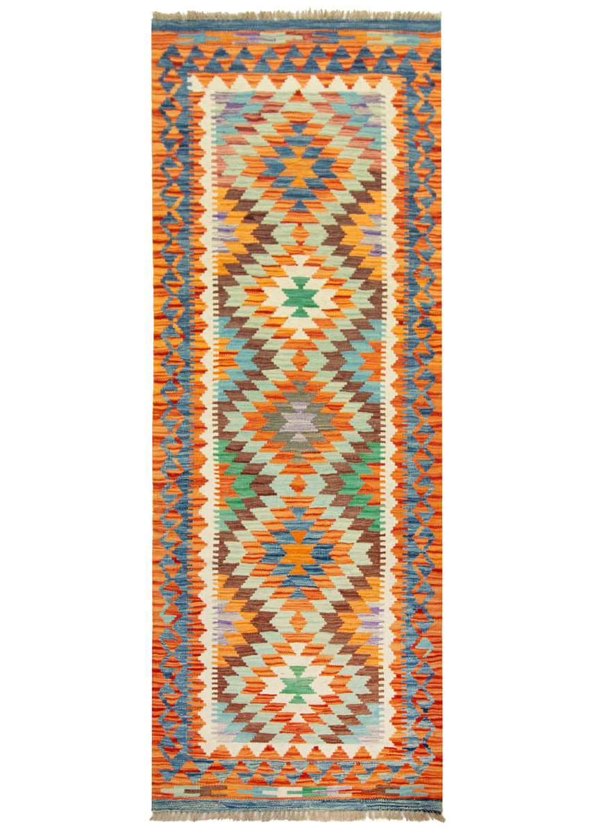 Kilim Afgano | 212 x 77 cm
