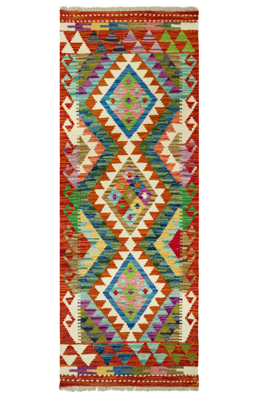 Kilim Afgano | 153 x 58 cm
