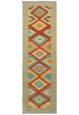 Kilim Afghan | 199 x 65 cm