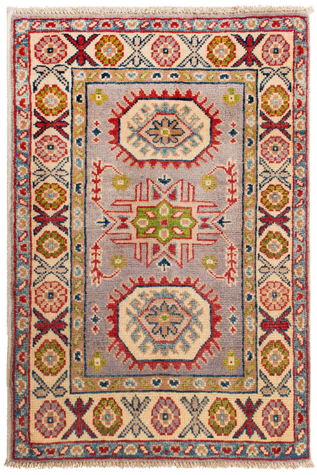 Alfombra Kazak | 91 x 62 cm