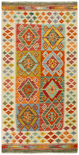 Kilim Afghan | 197 x 97 cm