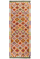 Kilim Afegão | 197 x 80 cm