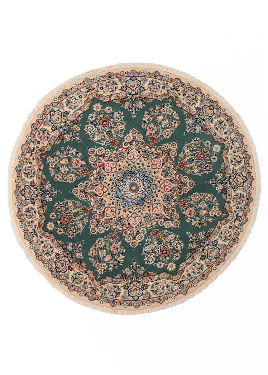 Alfombra persa Nain 9La | 145 x 145 cm