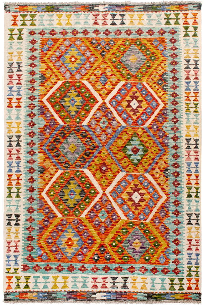 Kilim Afegão | 203 x 131 cm