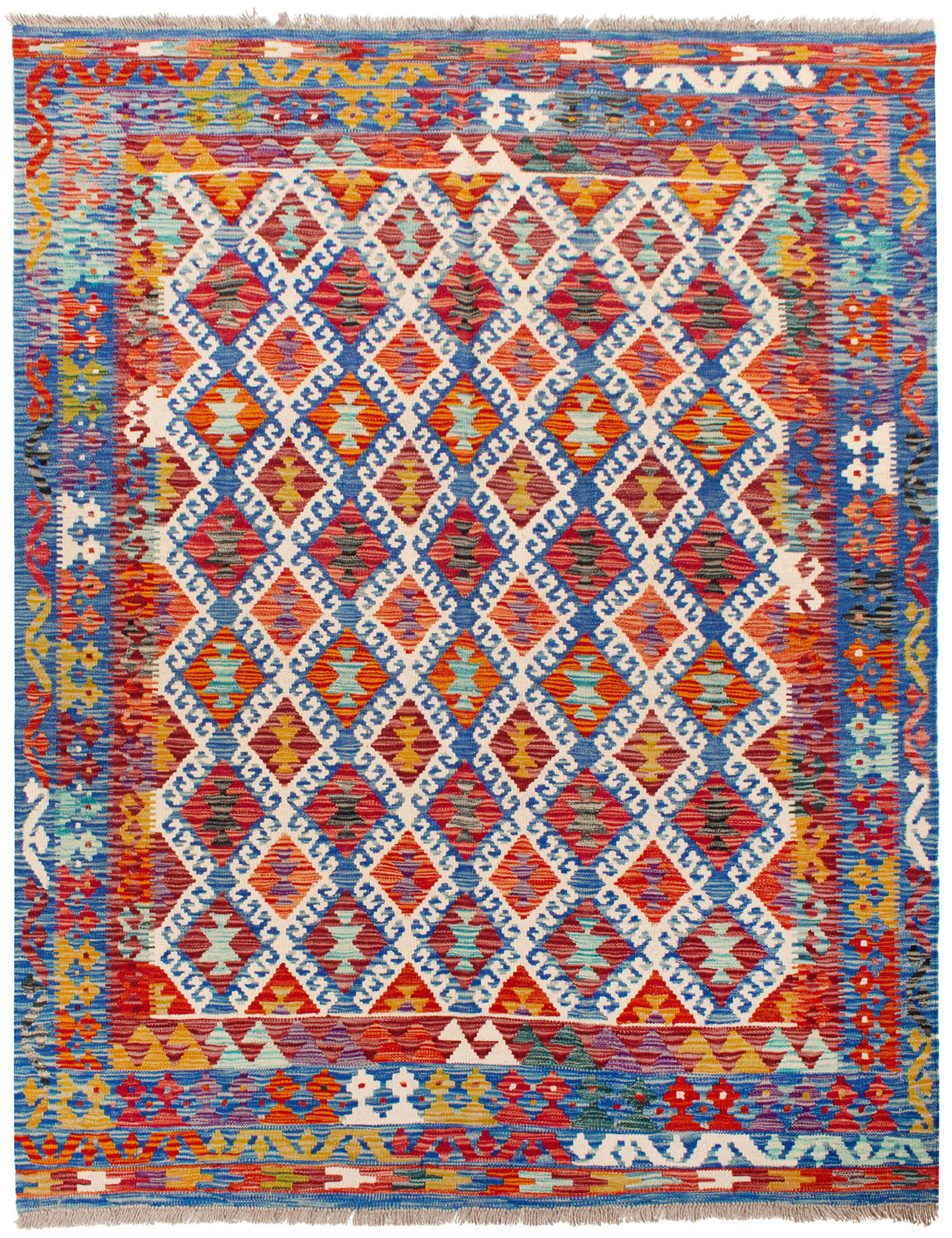 Kilim Afgano | 197 x 154 cm