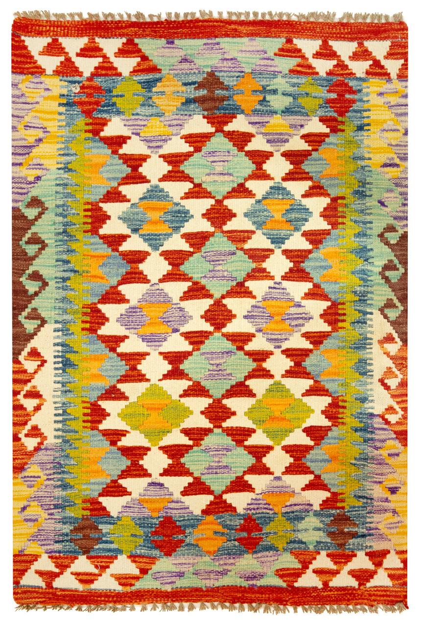 Kilim Afgano | 123 x 83 cm