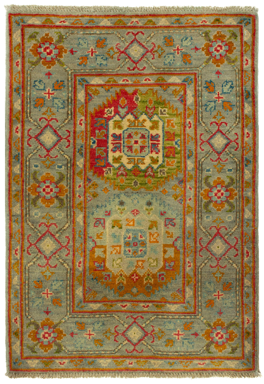 Alfombra Kazak | 90 x 61 cm