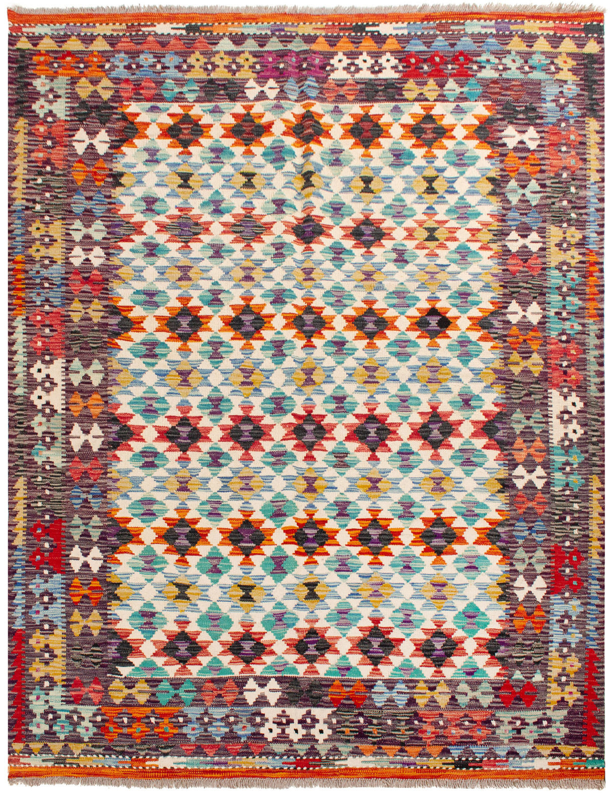 Kilim Afegão | 201 x 157 cm