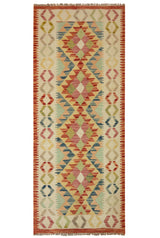 Kilim Afgano | 186 x 77 cm