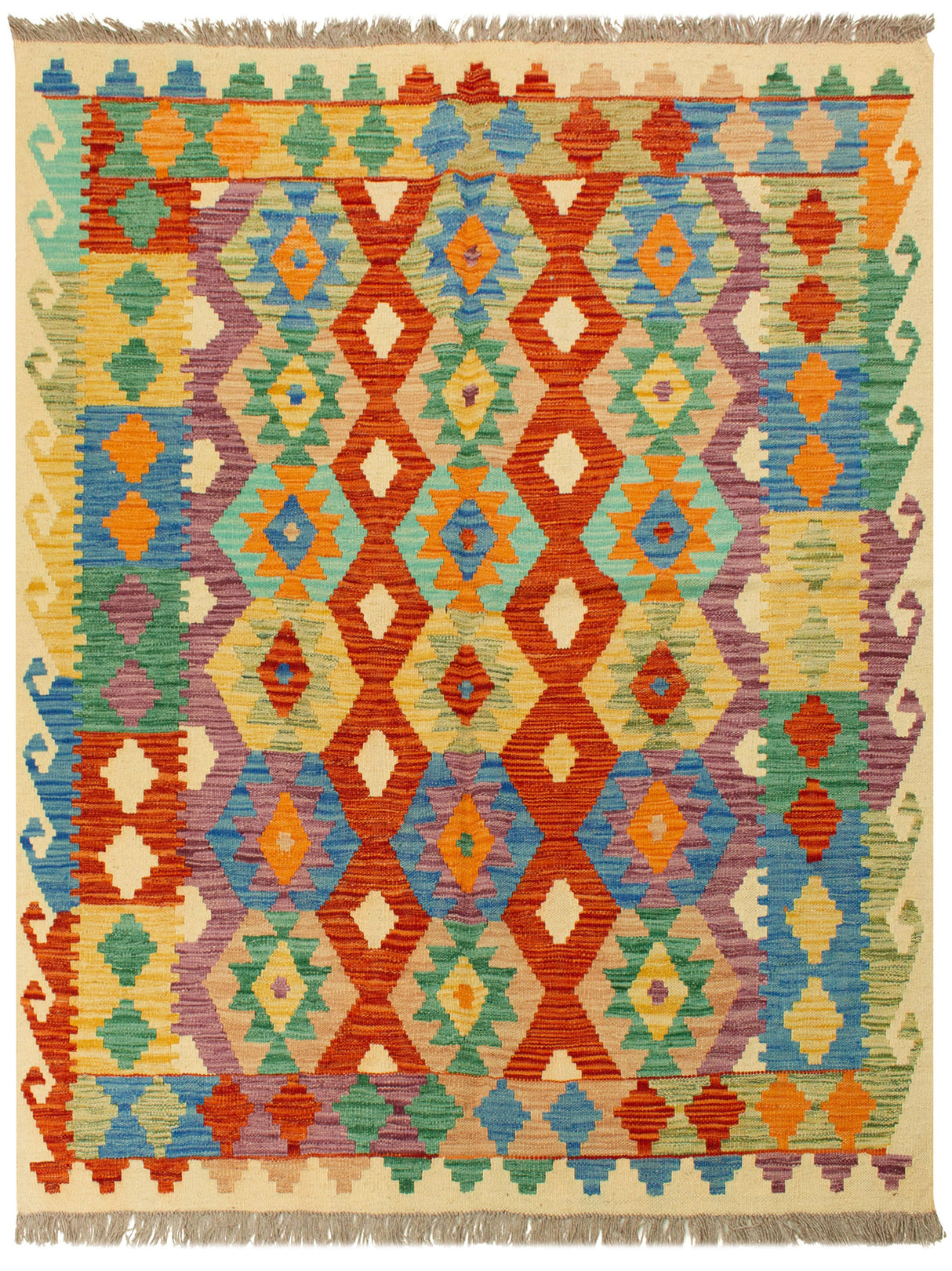 Kilim Afghan | 189 x 152 cm