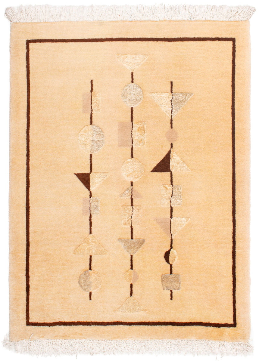 Alfombra Persa Moderna | 102 x 80 cm