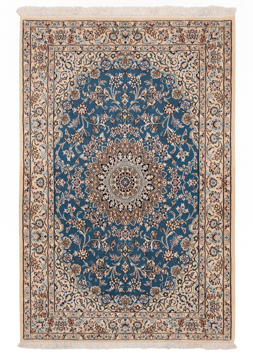Alfombra persa Nain 9La | 154 x 102 cm