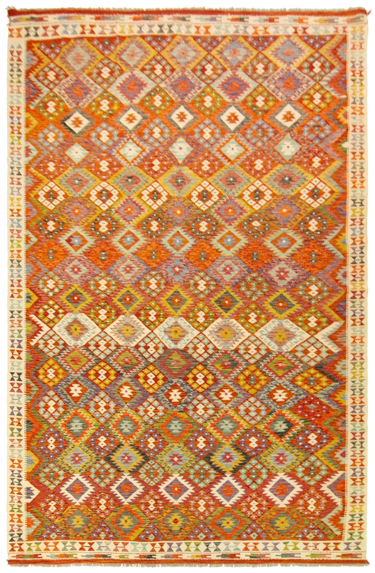 Kilim Afgano | 344 x 260 cm