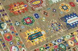 Alfombra Diseño Kazak Lavable