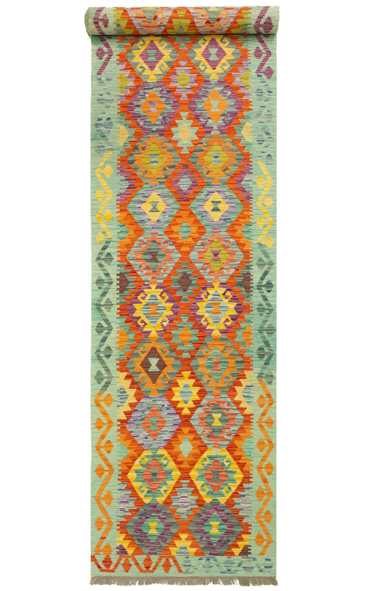 Kilim Afghan | 490 x 87 cm