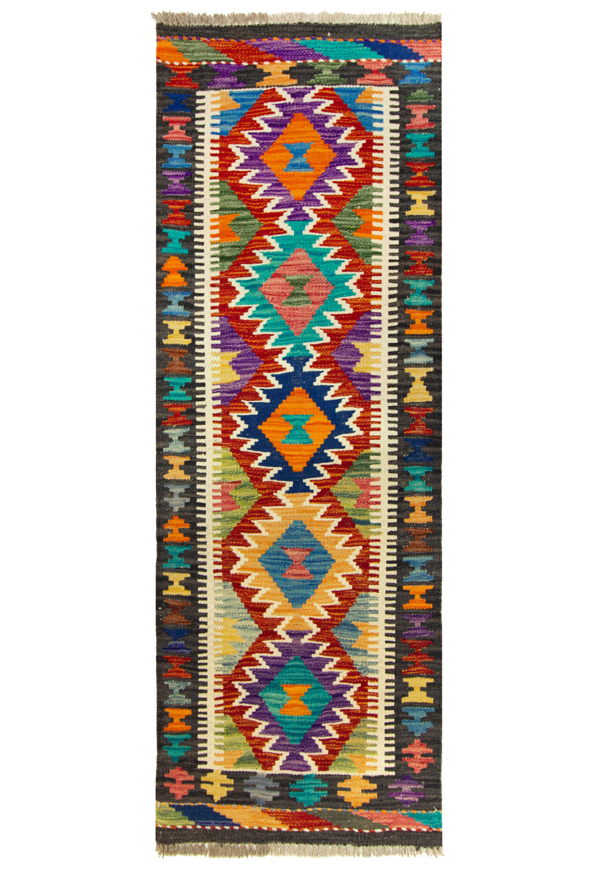 Kilim Afgano | 142 x 49 cm