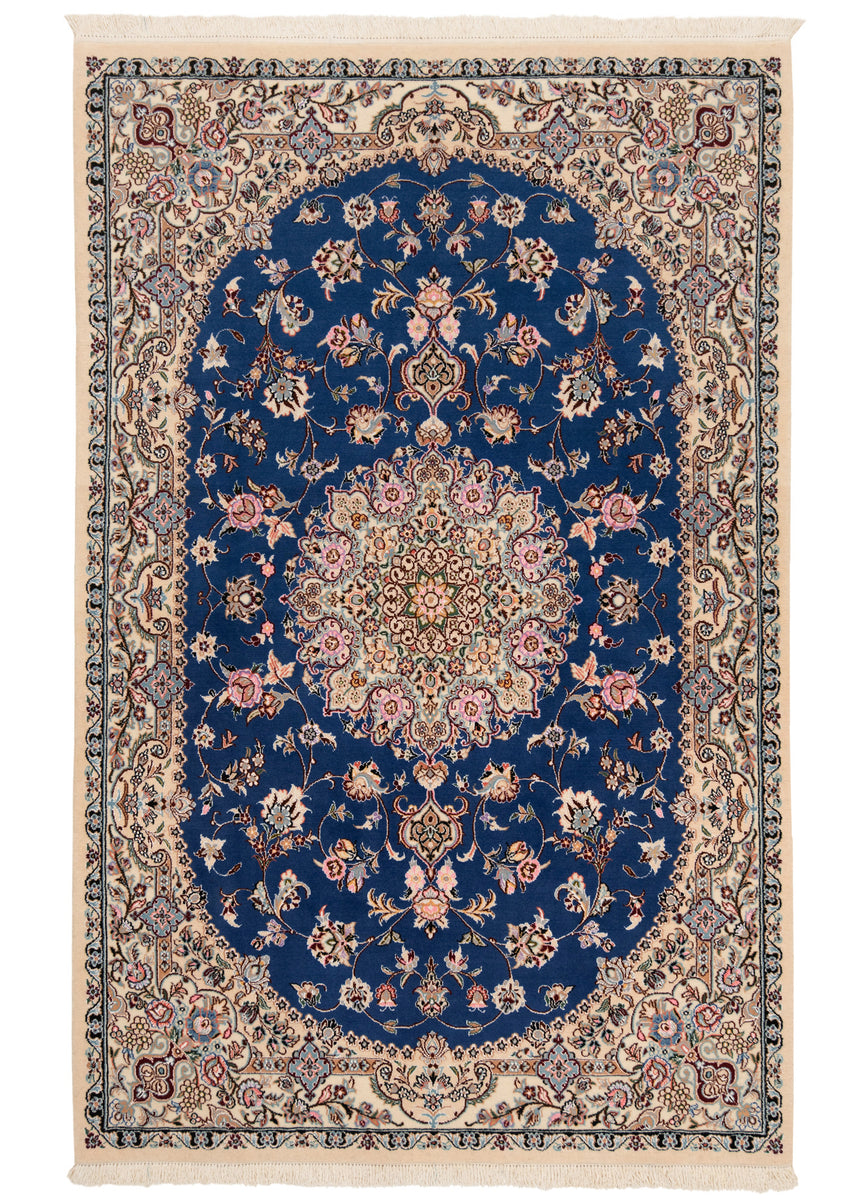 Alfombra persa Nain 9La | 197 x 127 cm