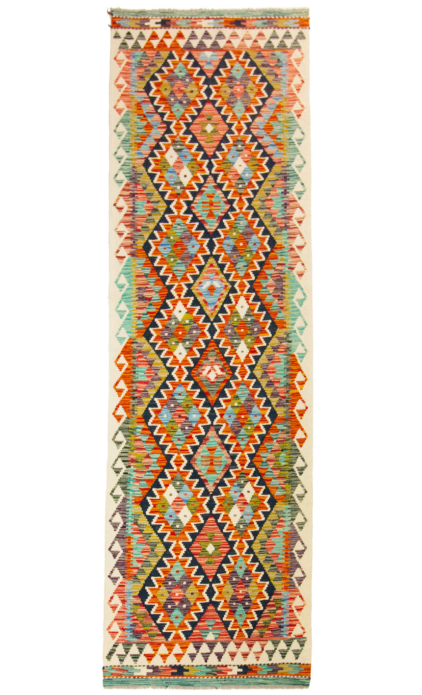 Kilim Afgano | 288 x 84 cm