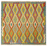Kilim Afgano | 162 x 145 cm