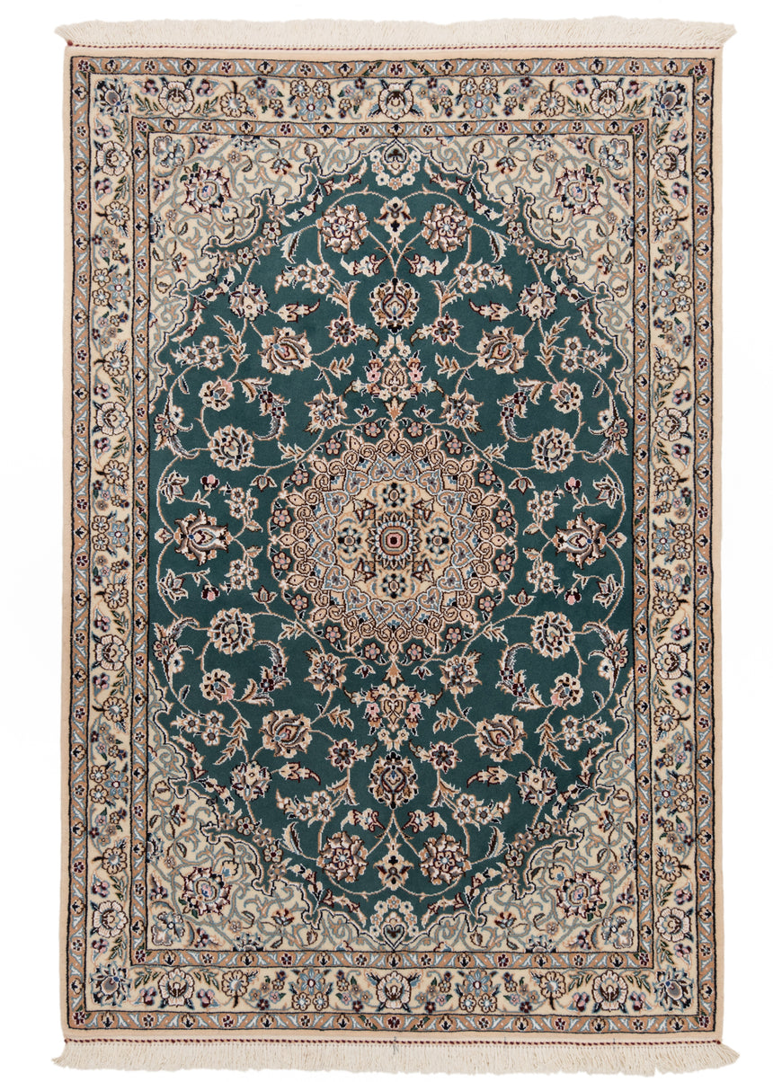 Alfombra persa Nain 9La | 150 x 100 cm