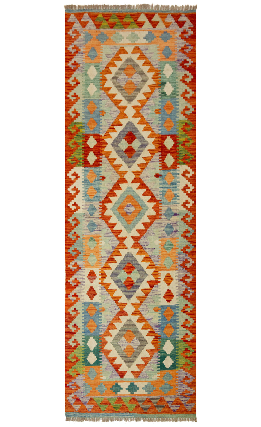 Kilim Afgano | 211 x 73 cm