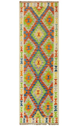 Kilim Afgano | 204 x 77 cm