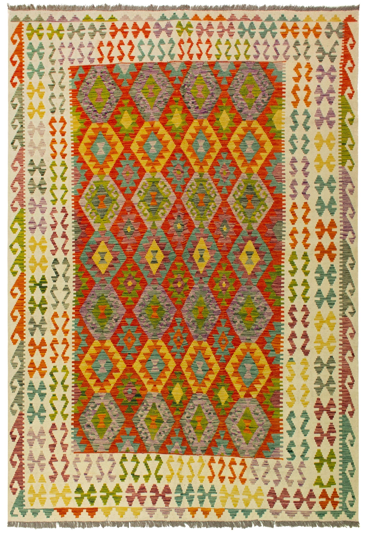 Kilim Afgano | 303 x 203 cm