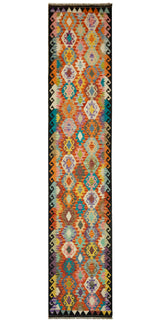 Kilim Afgano | 392 x 84 cm