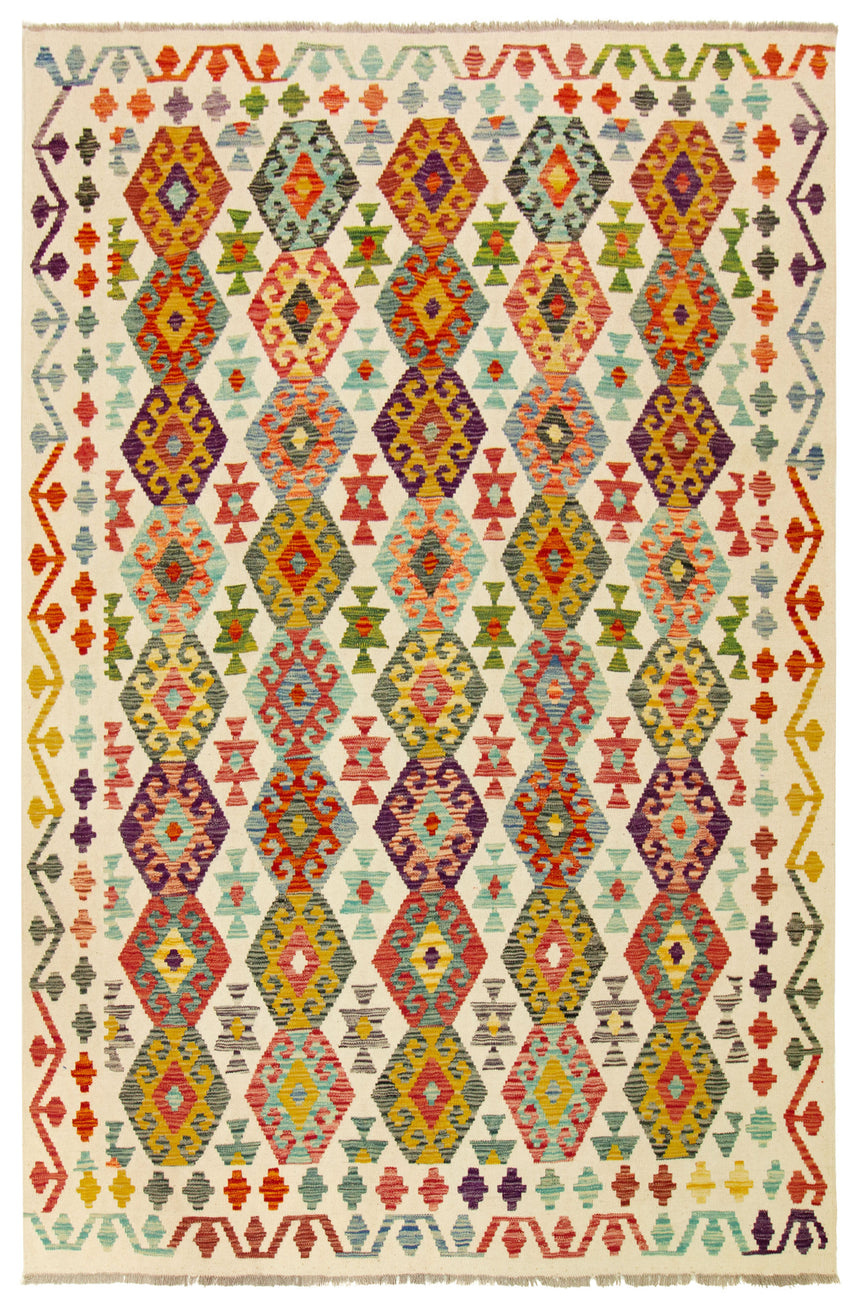 Kilim Afgano | 249 x 201 cm