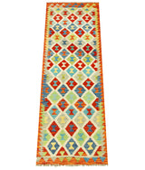 Kilim Afgano | 199 x 72 cm