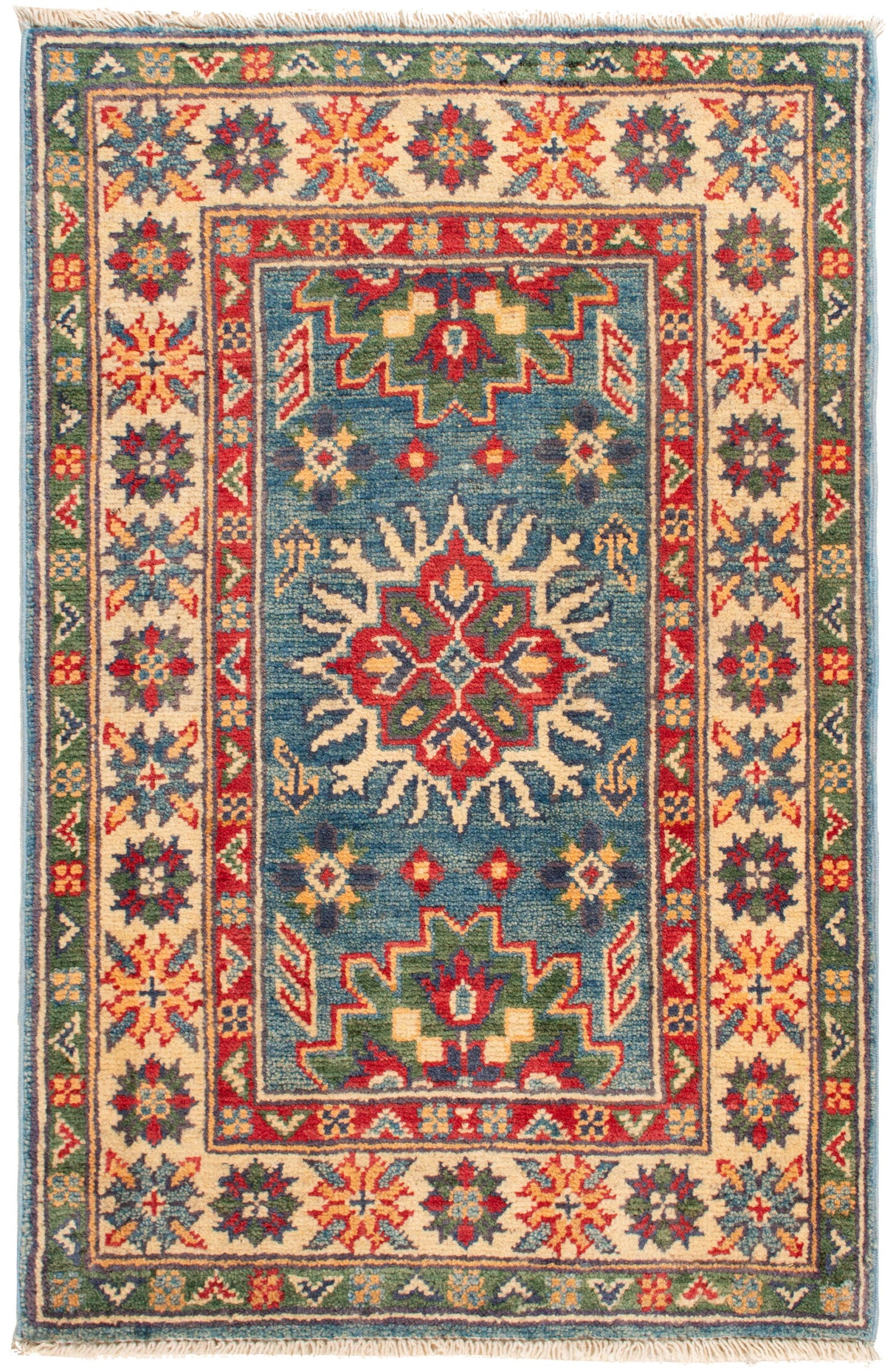 Alfombra Kazak | 91 x 60 cm