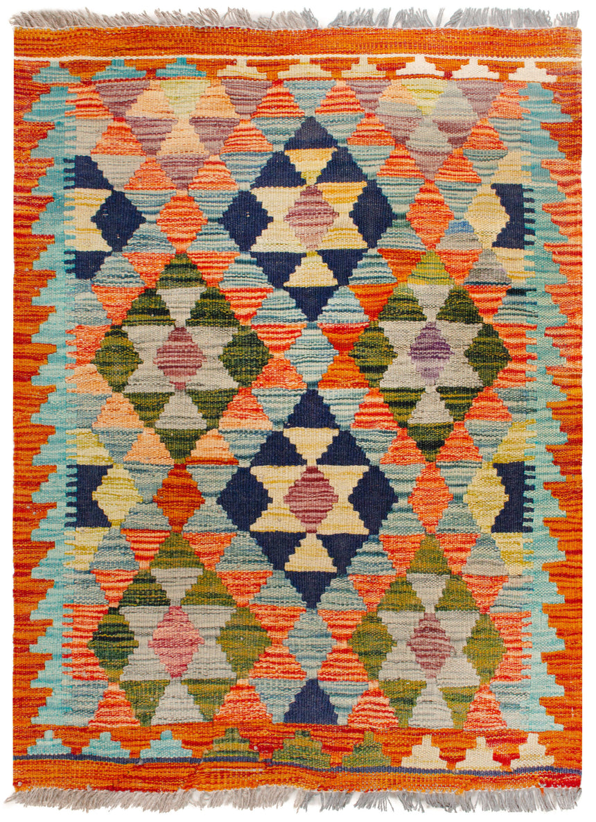 Kilim Afegão | 90 x 60 cm (aprox.)