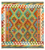 Kilim Afgano | 107 x 100 cm