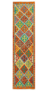 Kilim Afgano | 199 x 60 cm