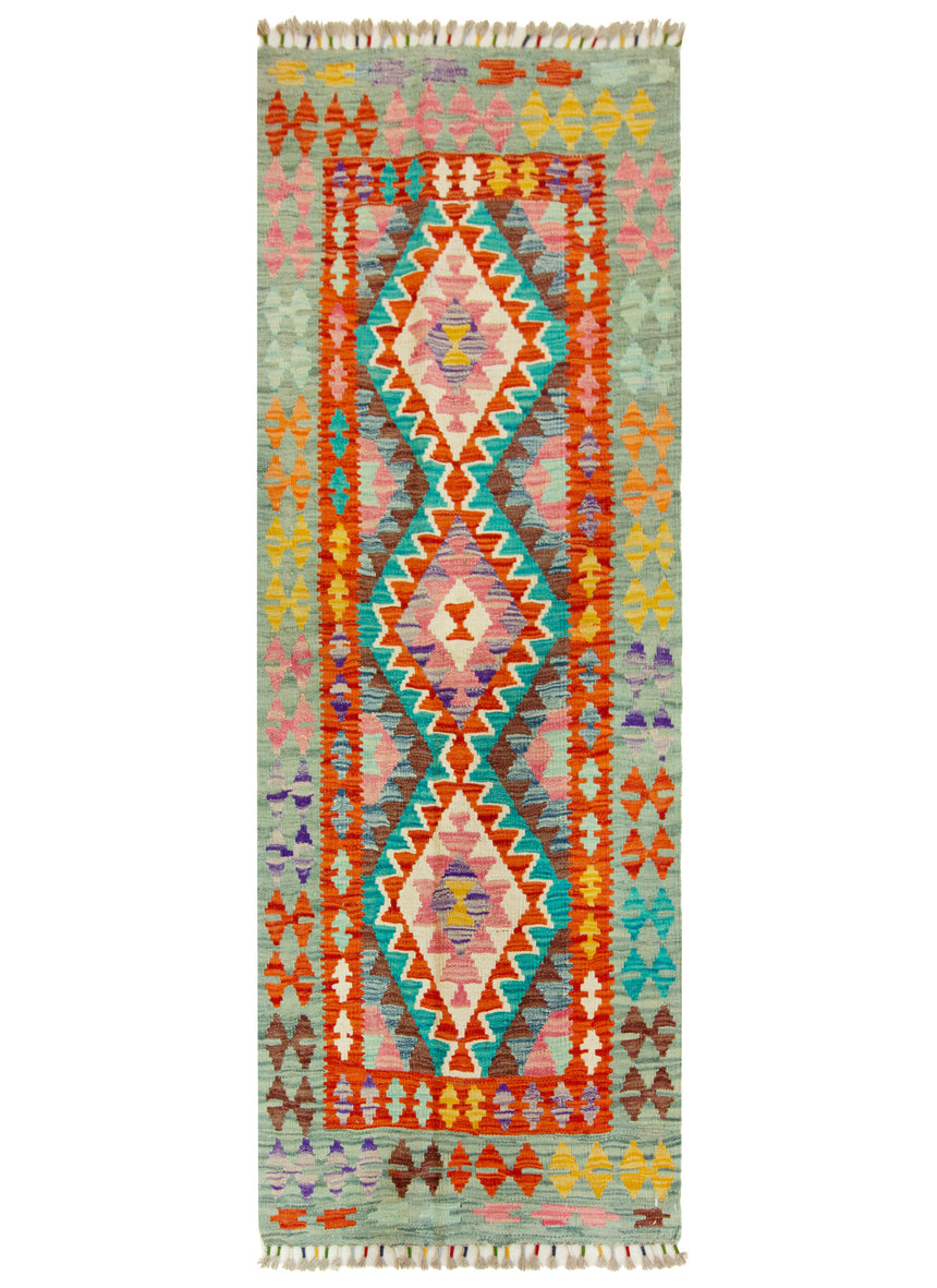 Kilim Afgano | 189 x 74 cm